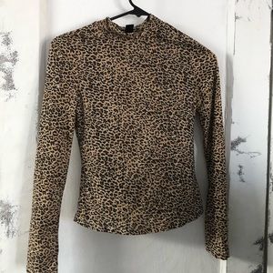 SHEIN - cheetah print top